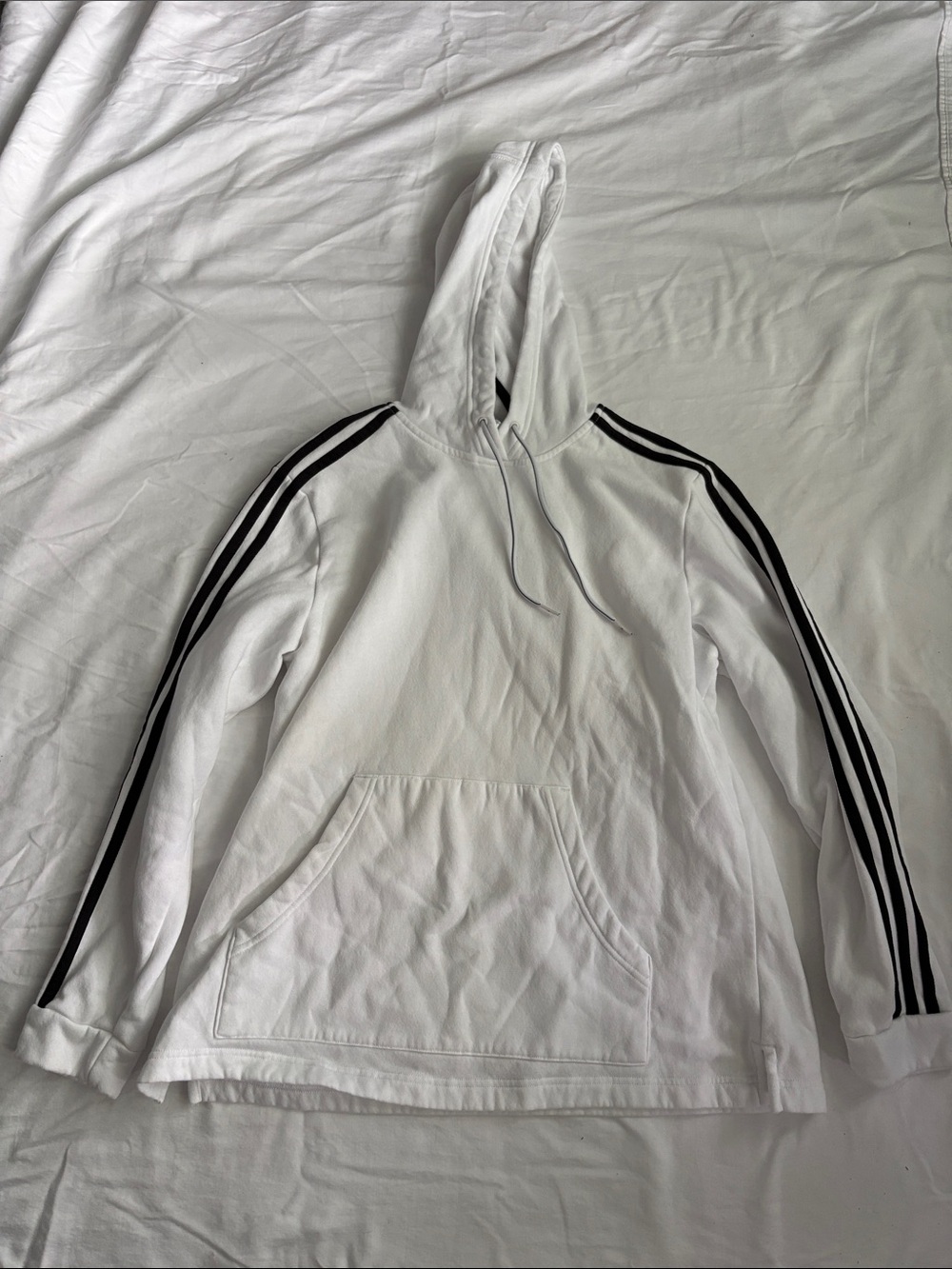 Adidas White Hoodie